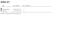 Tablet Screenshot of ns2.crynwr.com